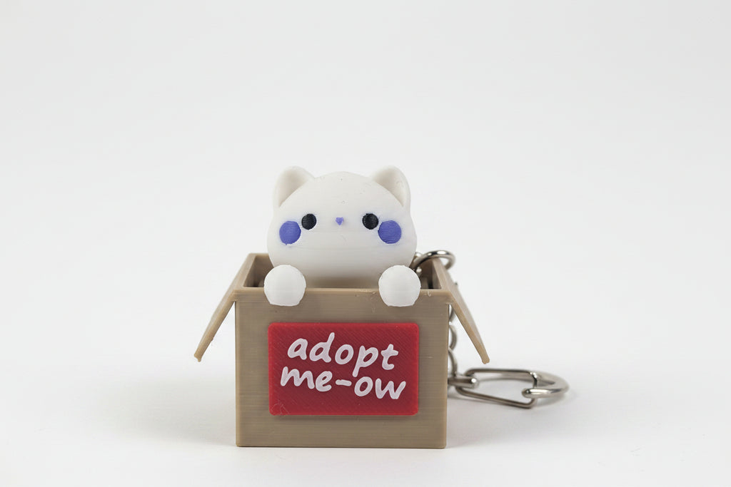 “Adopt Me-ow” Cat Clicker Keychain – Cute, Clicky & Purr-fectly Fun