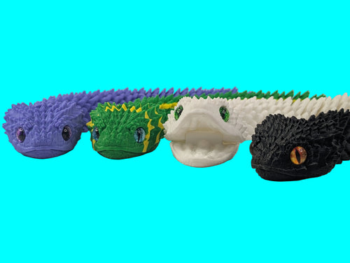 Articulated Flexi Snake – Fully Poseable Fidget Toy