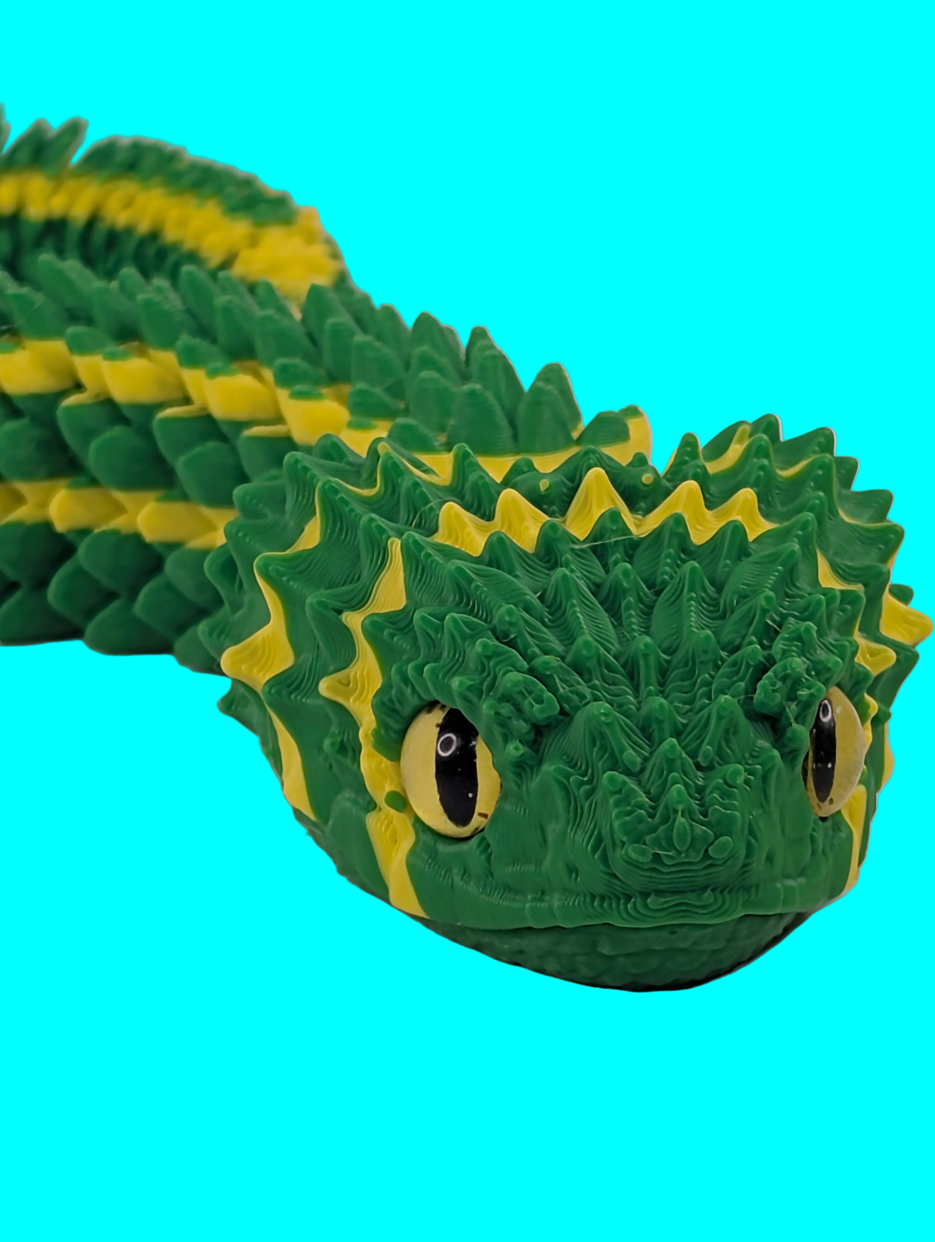 Articulated Flexi Snake – Fully Poseable Fidget Toy