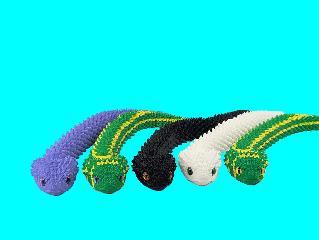 Articulated Flexi Snake – Fully Poseable Fidget Toy