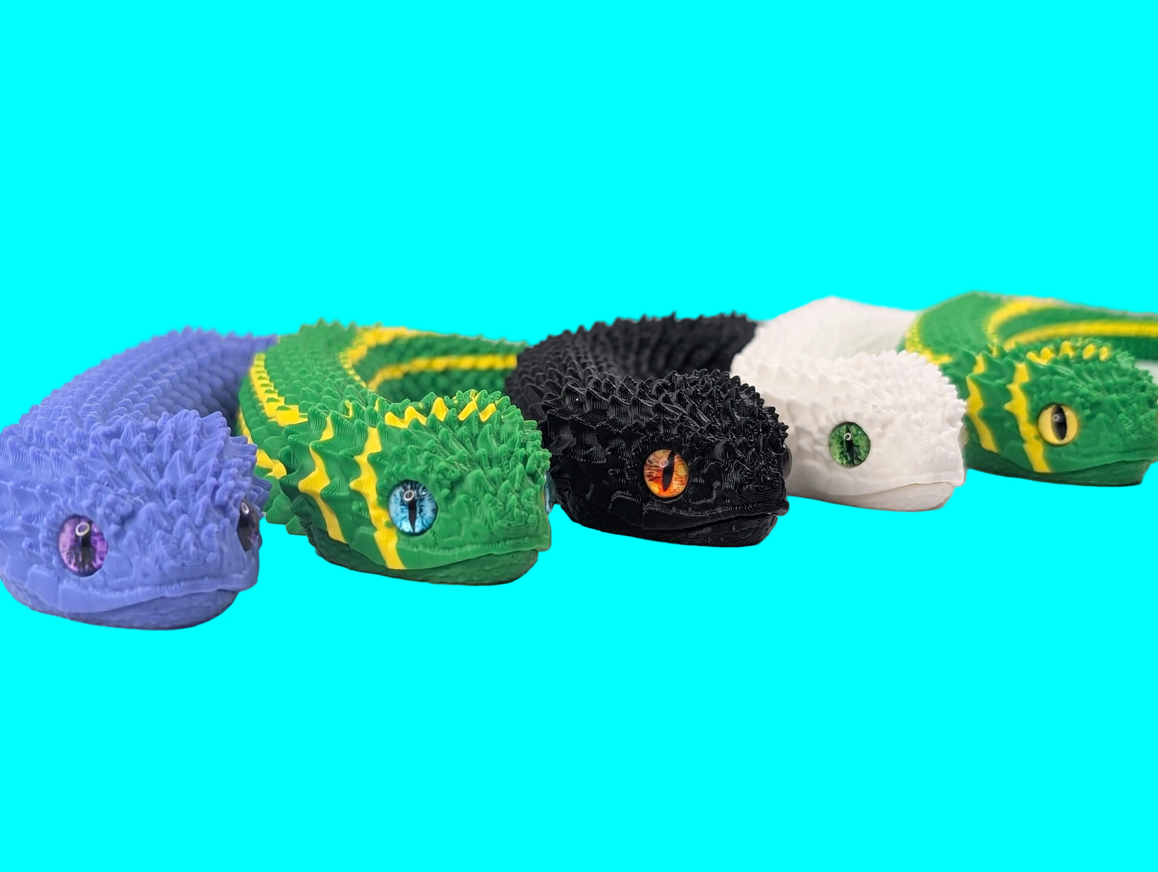 Articulated Flexi Snake – Fully Poseable Fidget Toy