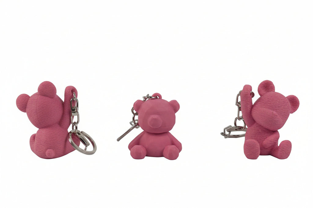Cute Teddy Bear Keychain – Adorable Pocket Companion