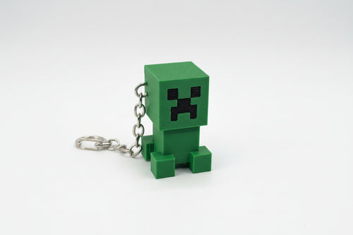 Creeper-Inspired Clicker Keychain – Click Before It Hisses!